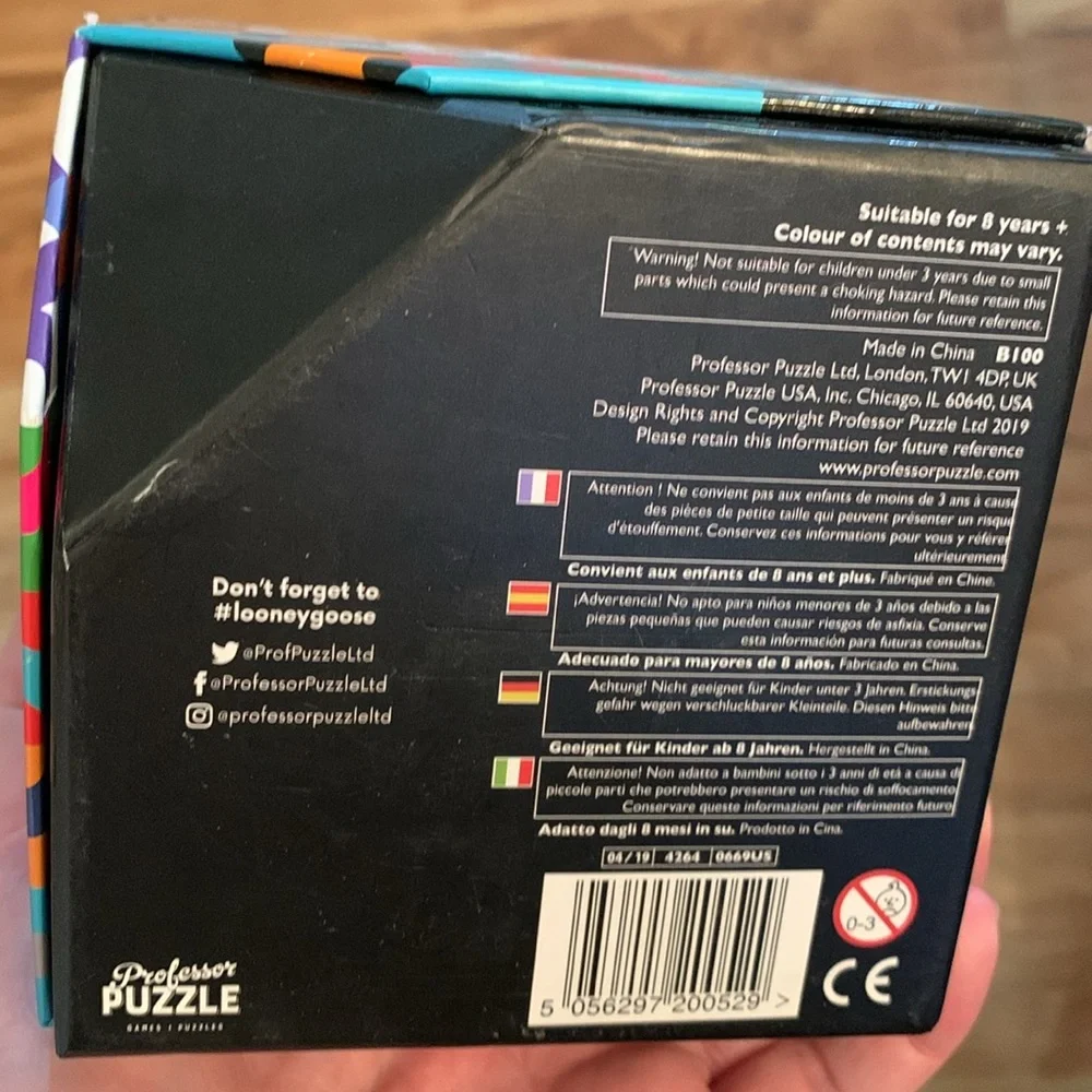 Professor Puzzle new box